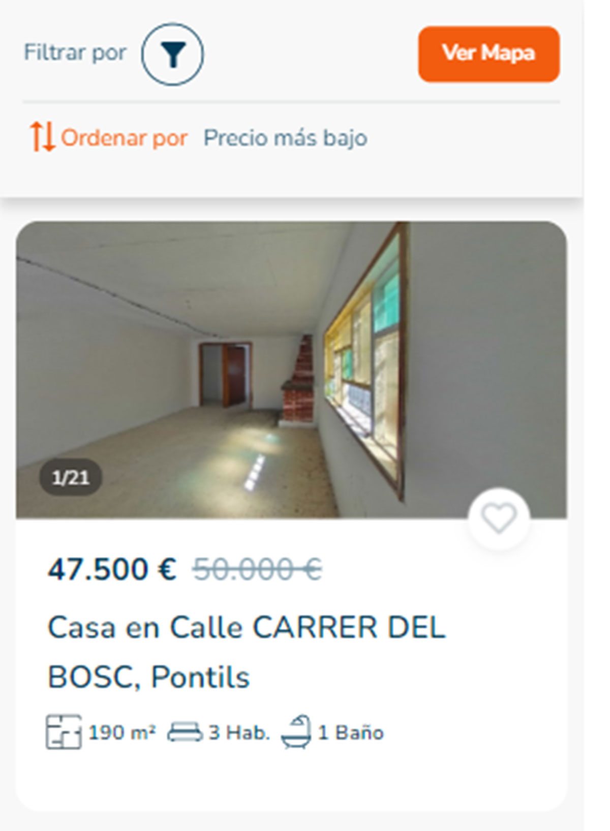 Casa en Tarragona por 47.000 euros