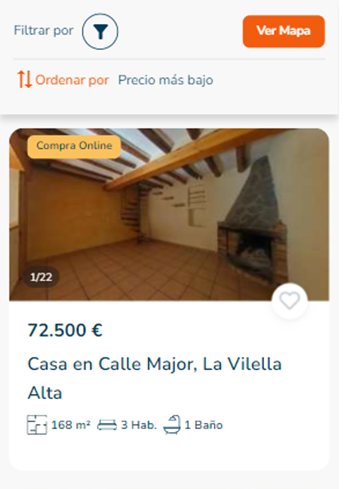 Casa en Tarragona por 72.500 euros