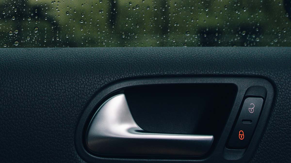 Seguro puerta coche.