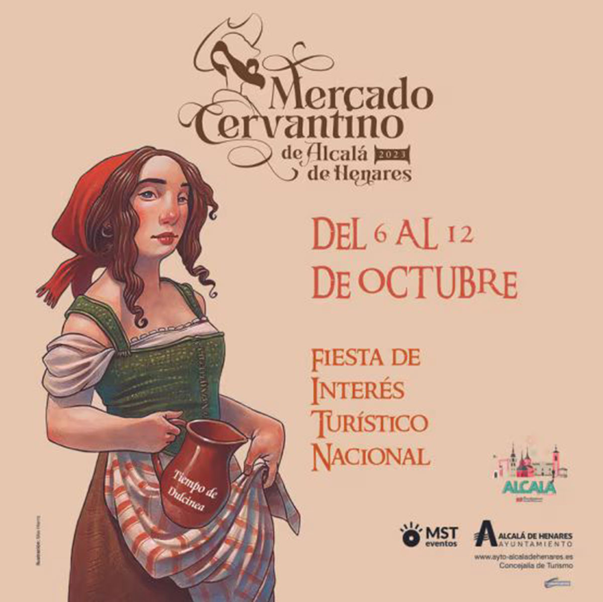 Cartel del mercado de Alcalá