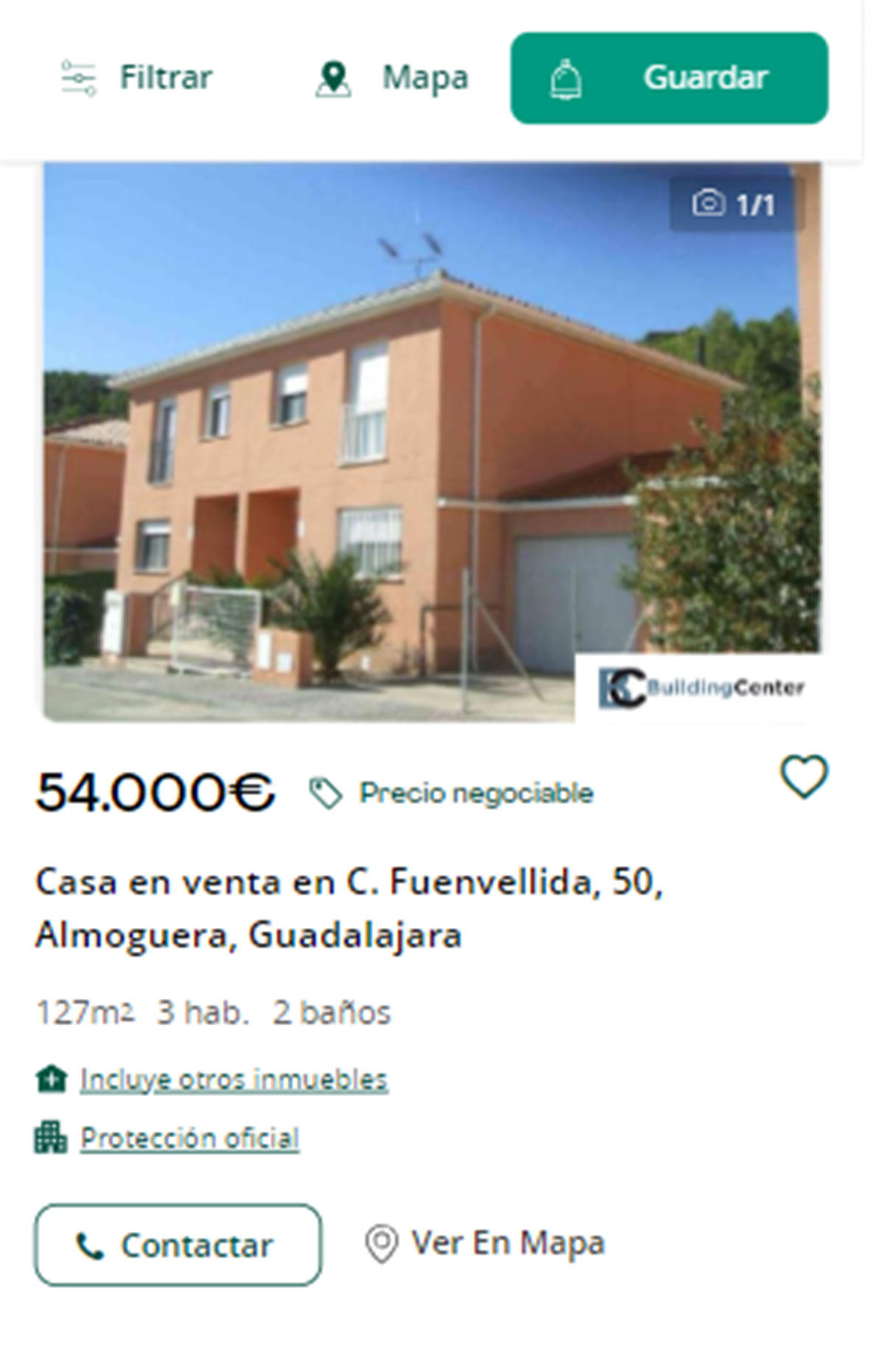 Casa en Guadalajara por 54.000 euros