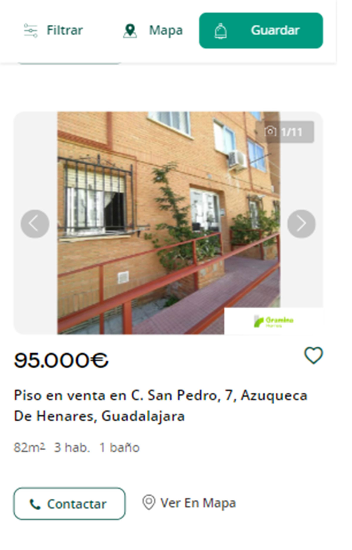 Casa en Guadalajara por 95.000 euros