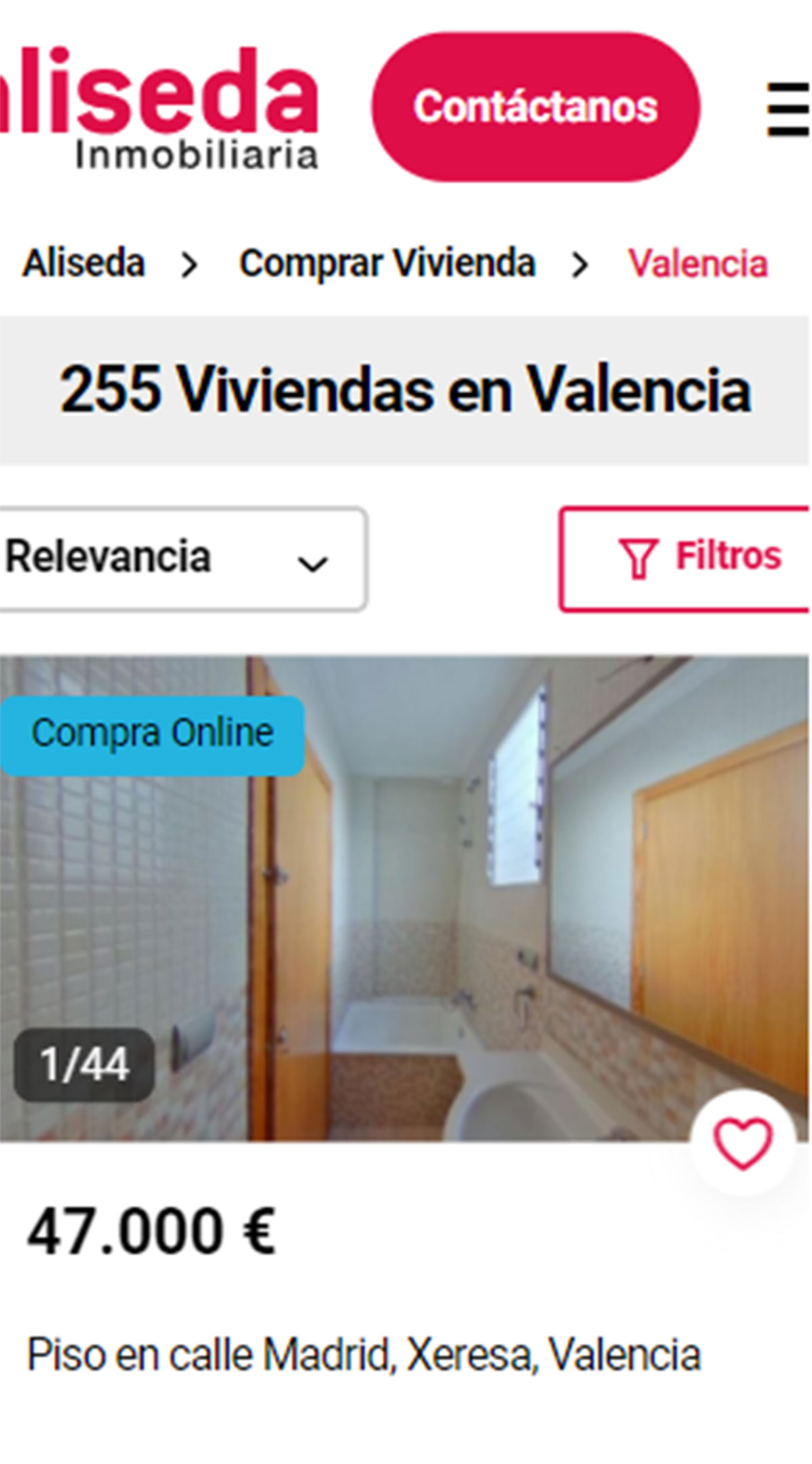 Catálogo de viviendas en Valencia de Aliseda