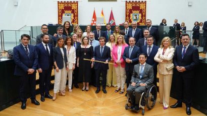 Equipo de concejales del ayuntamiento de Madrid, los que más dinero ganan de salario.