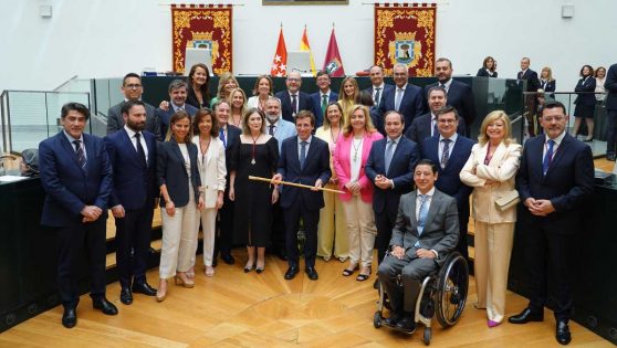 Equipo de concejales del ayuntamiento de Madrid, los que más dinero ganan de salario.