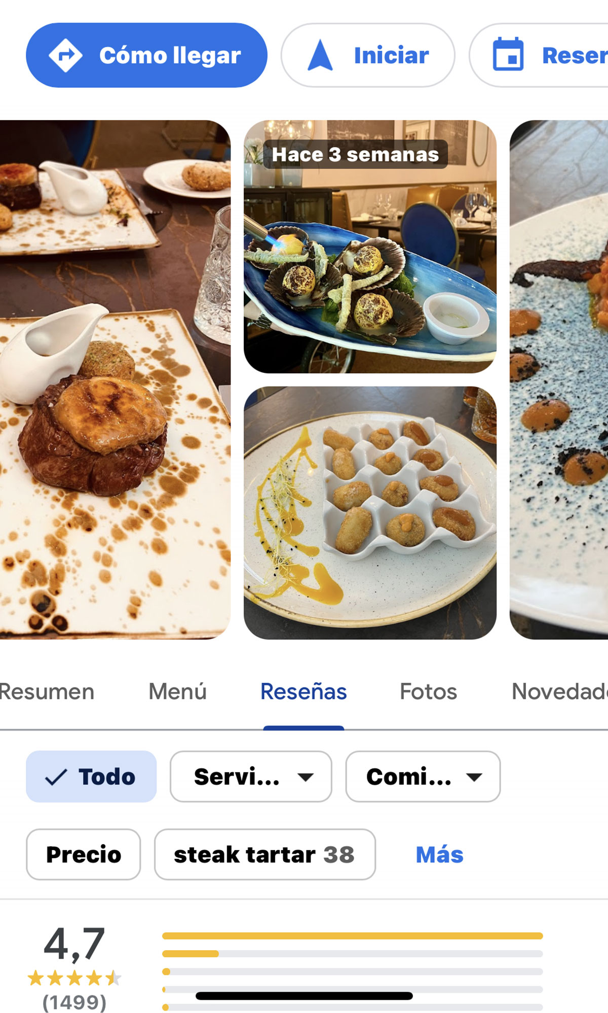 Fotografías de restaurantes