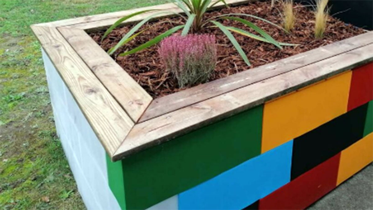 Jardinera de blockto