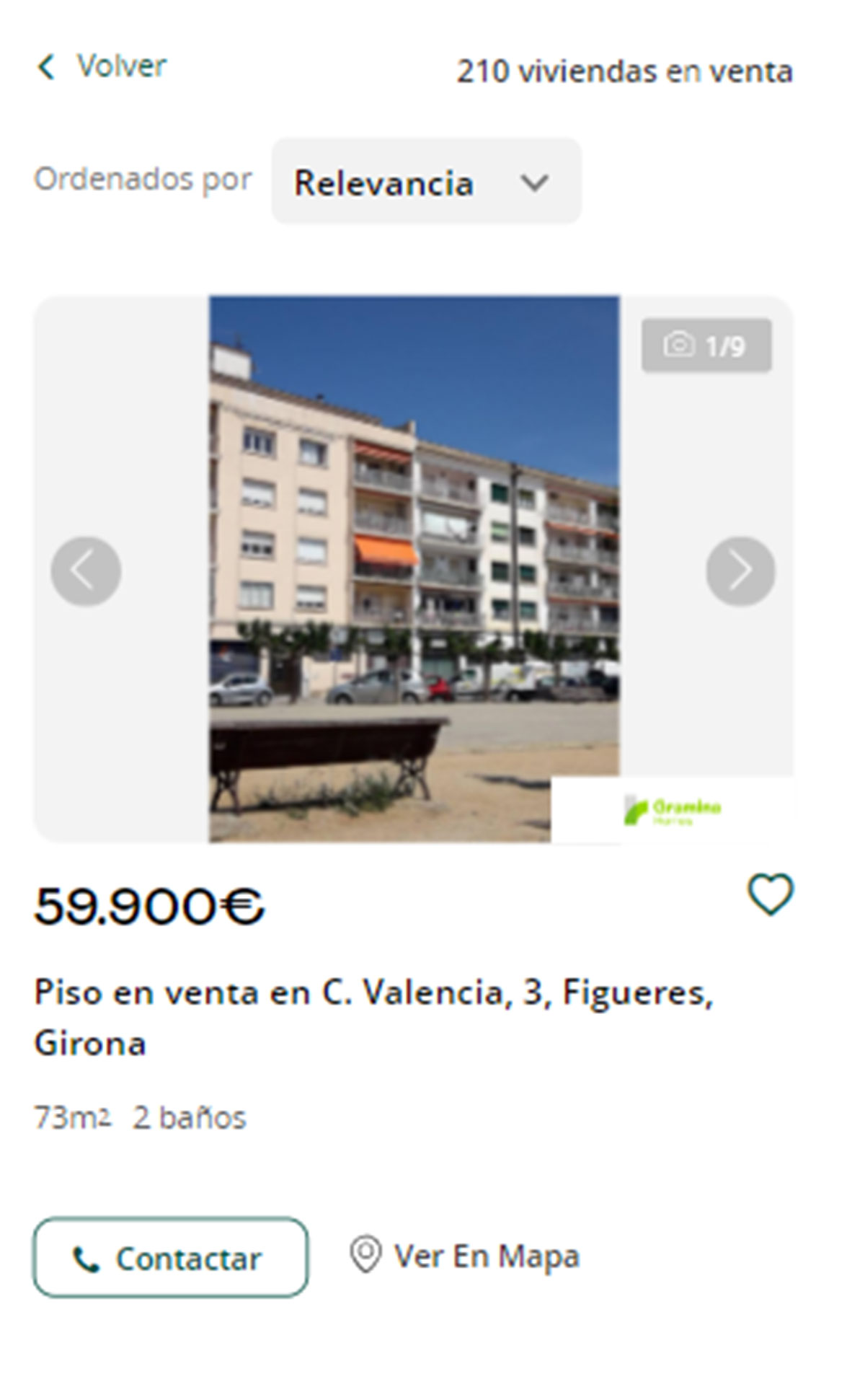 Piso en Girona por 59.000 euros