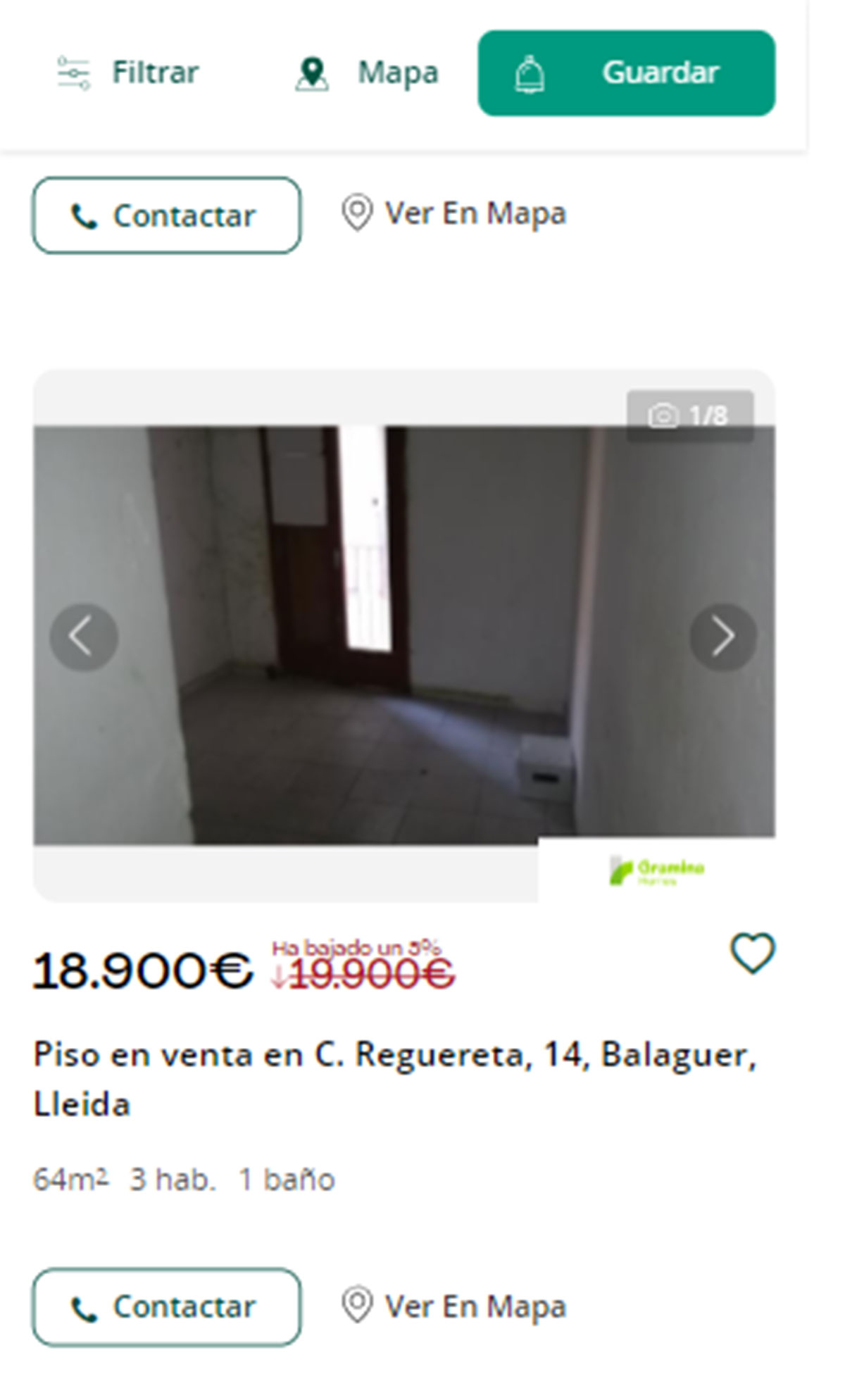 Piso en Lleida por 18.900 euros