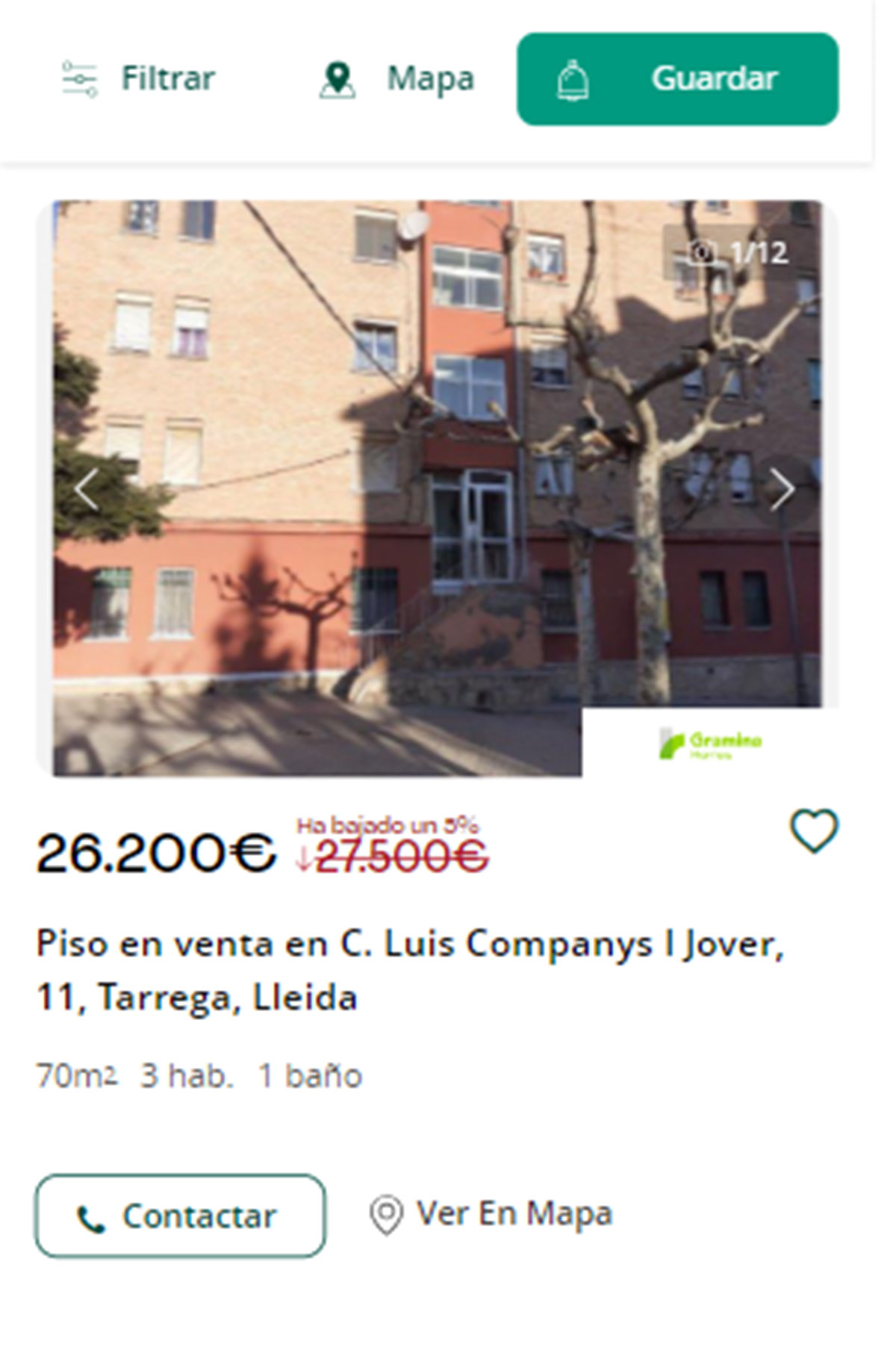 Piso en Lleida por 26.000 euros