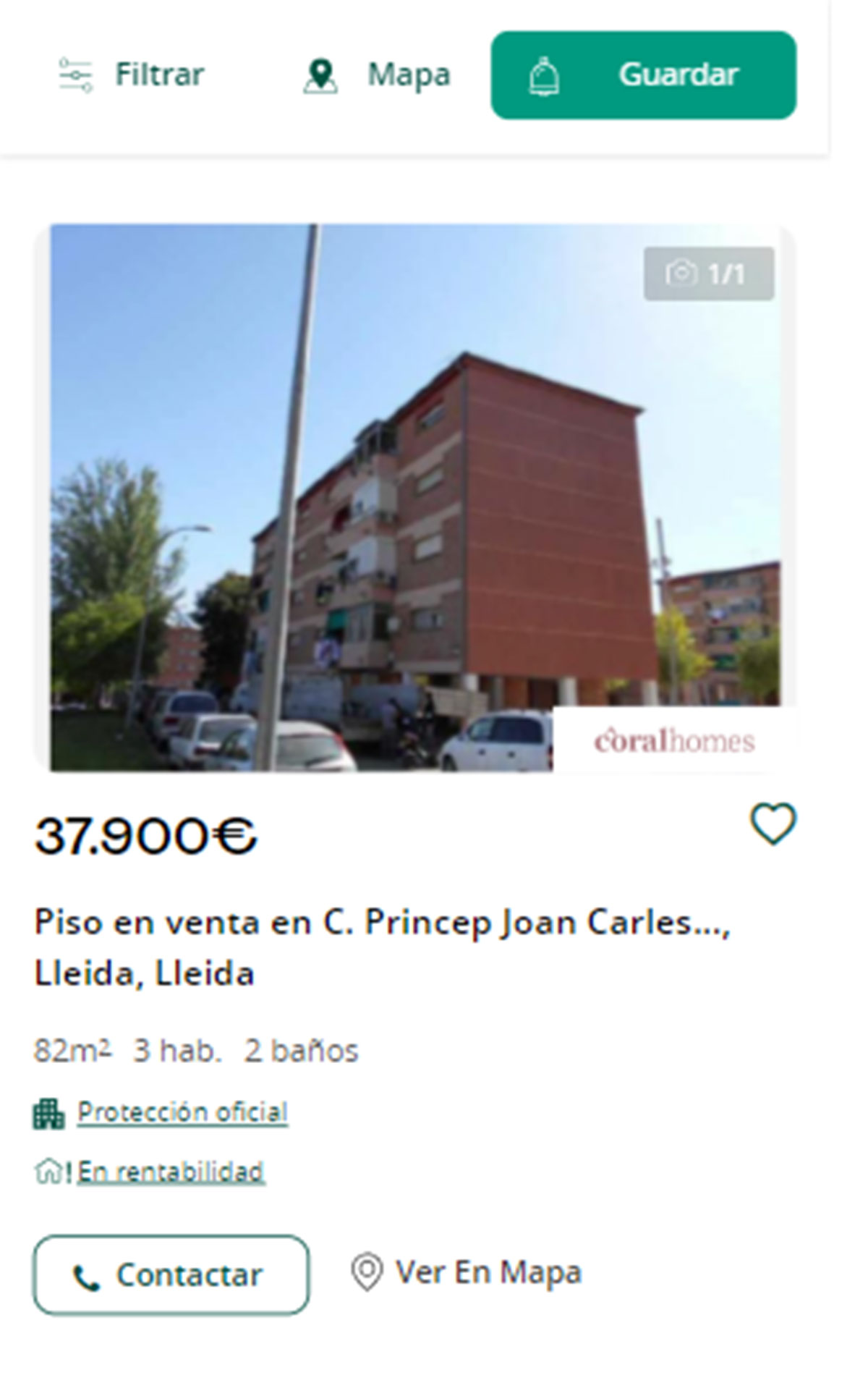 Piso en Lleida por 37.900 euros