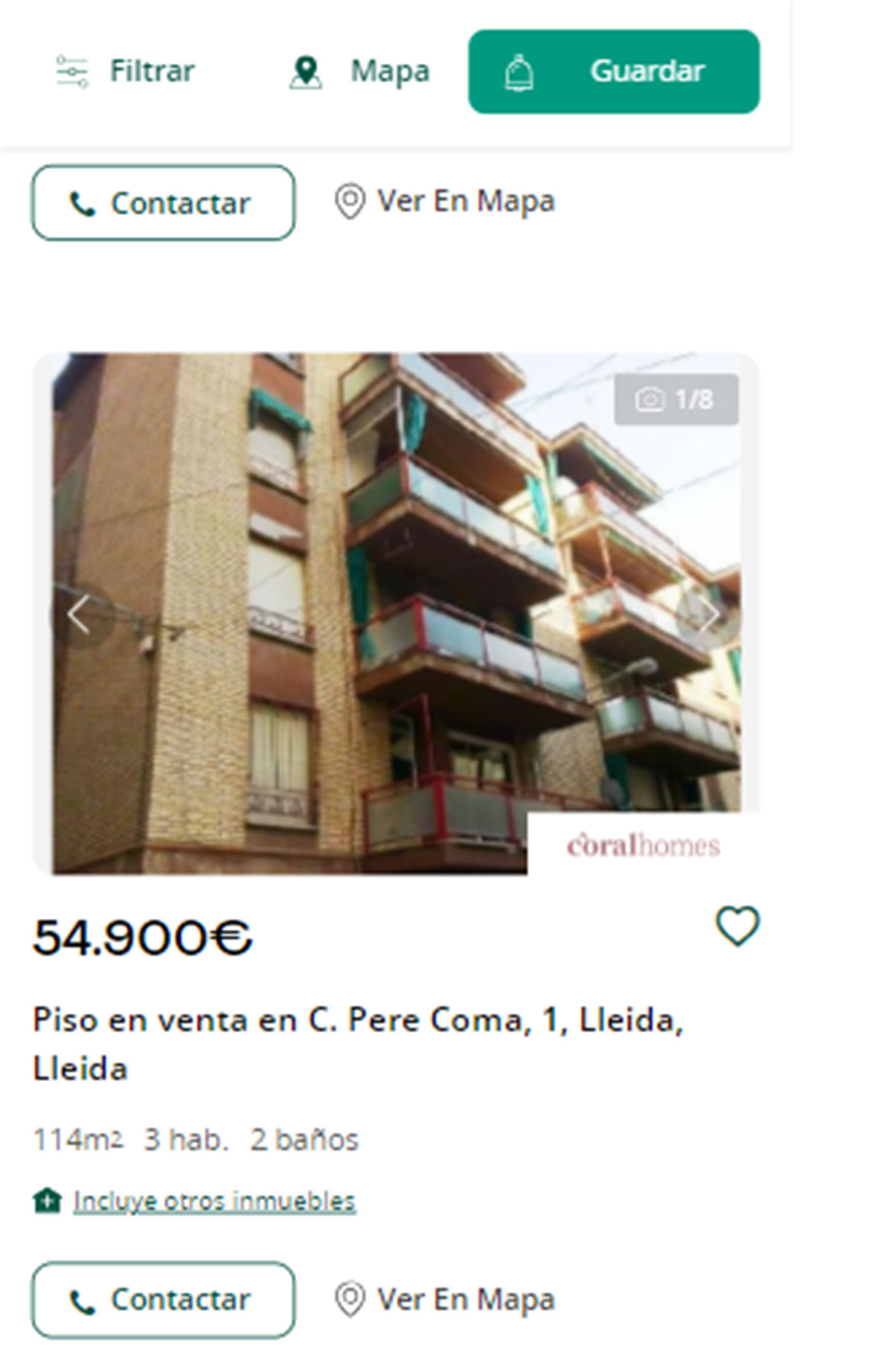 Piso en Lleida por 54.000 euros
