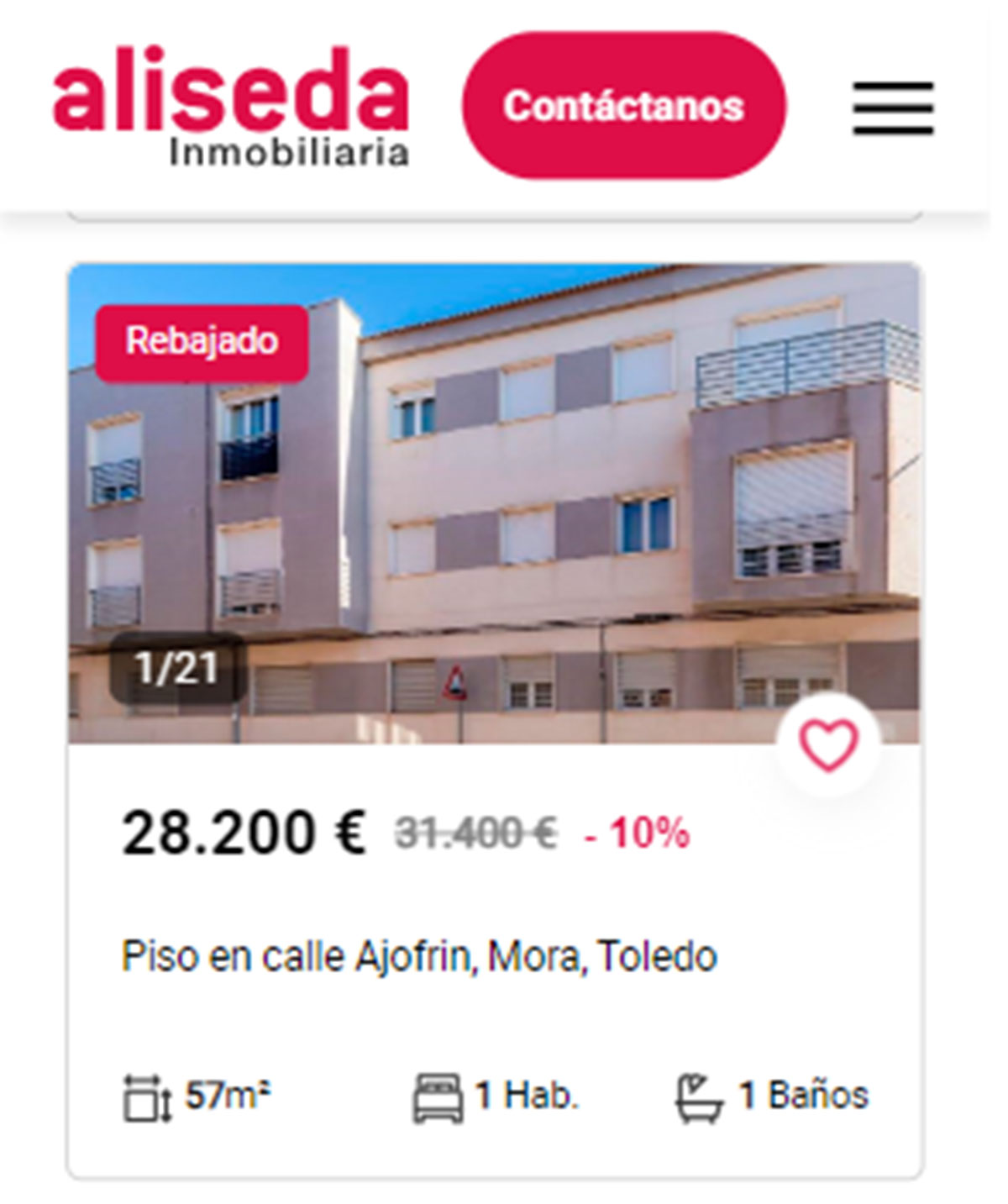 Piso de obra nueva por 28.000 euros