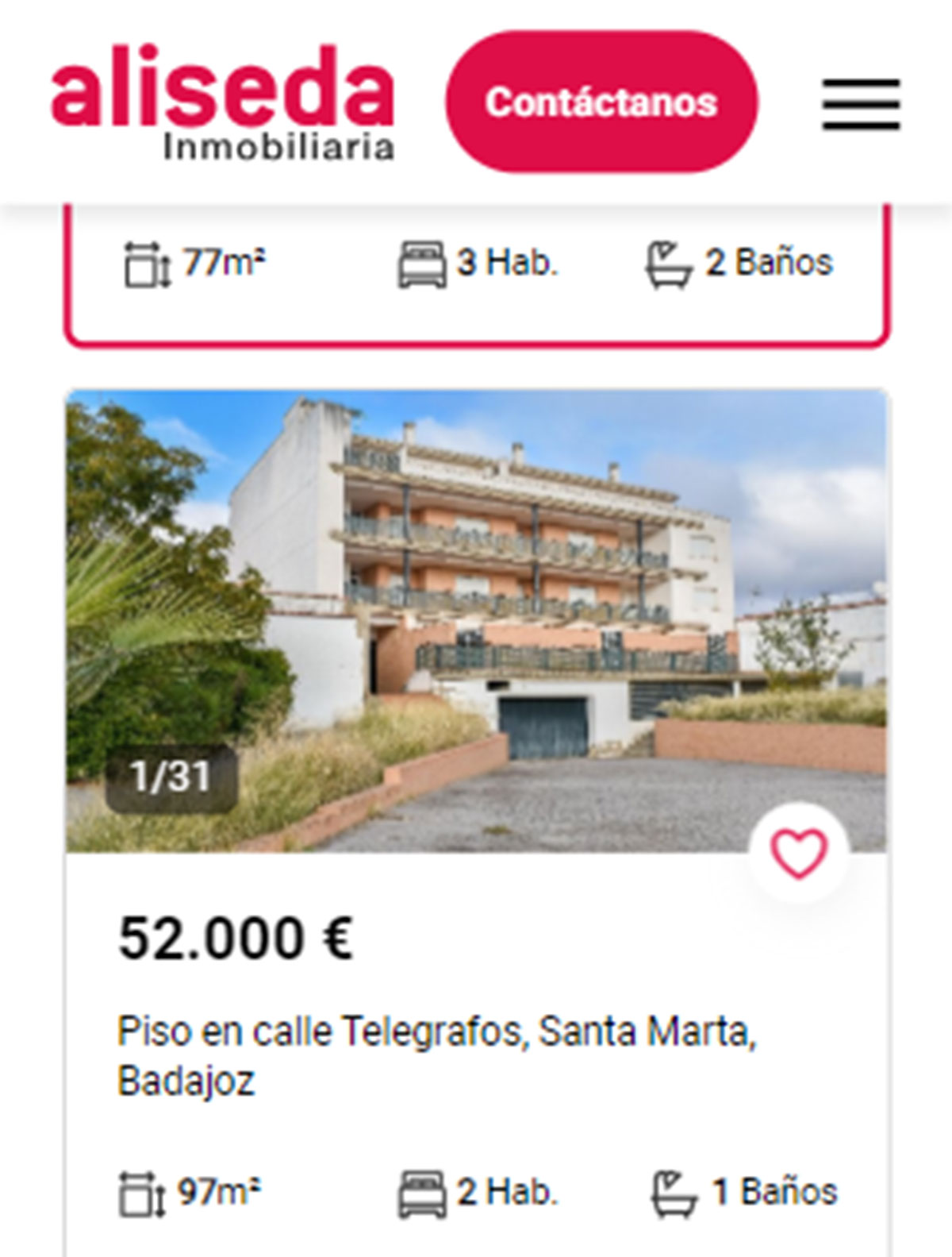 Piso de obra nueva por 52.000 euros