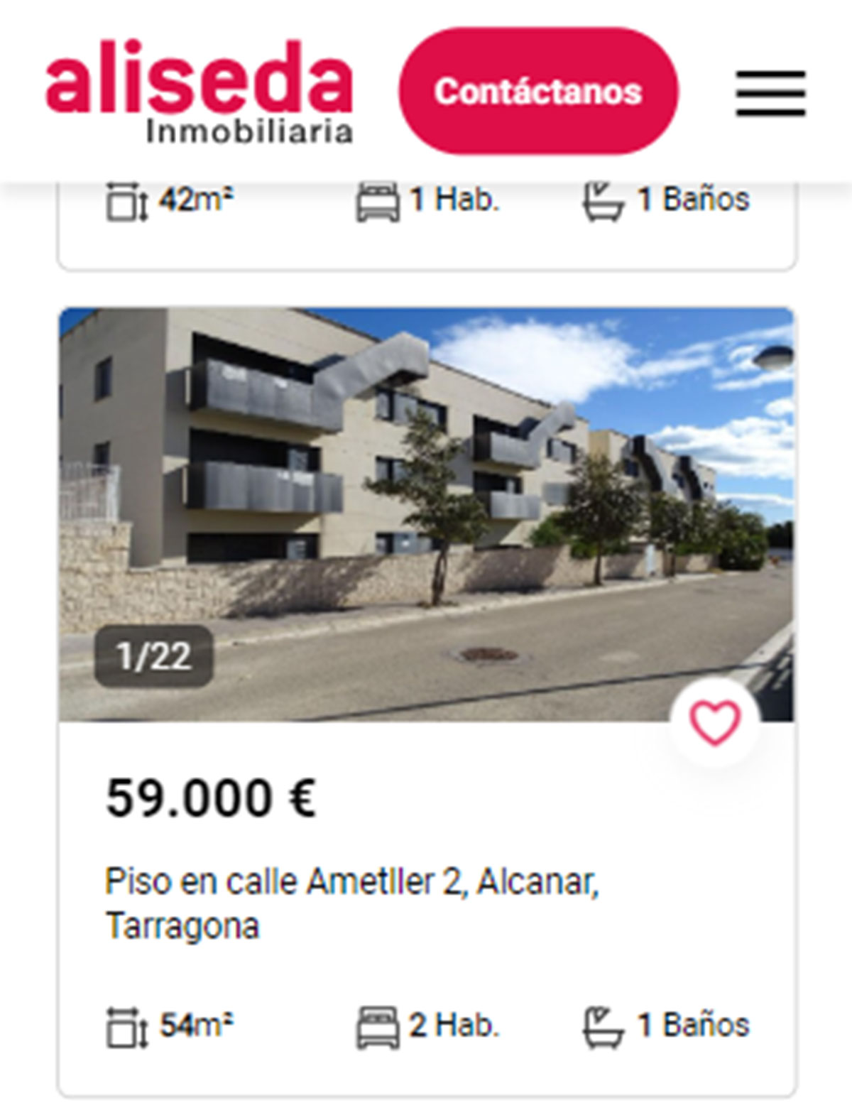 Piso de obra nueva por 59.000 euros