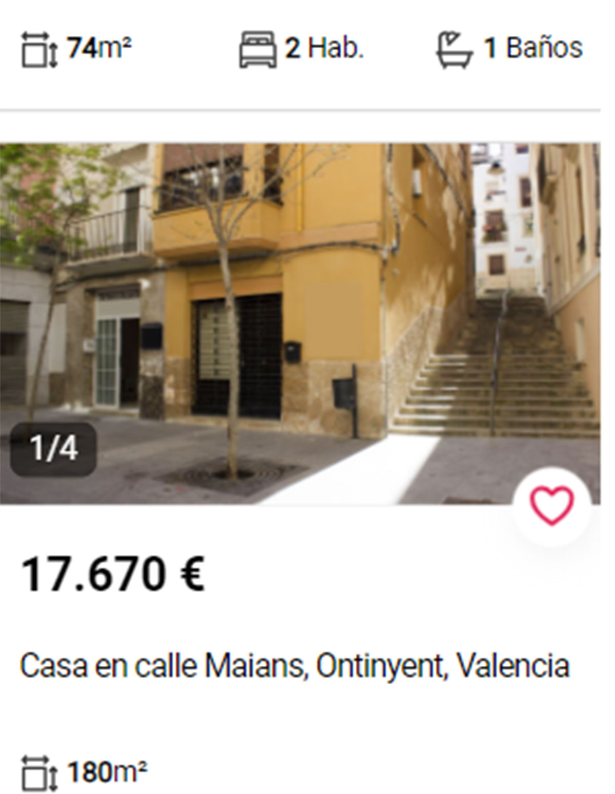 Piso en Valencia por 17.000 euros