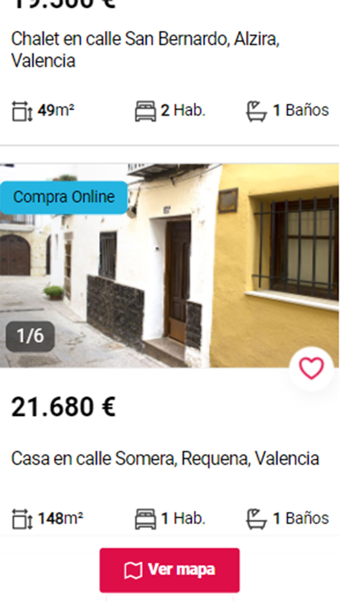 Piso en Valencia por 21.000 euros
