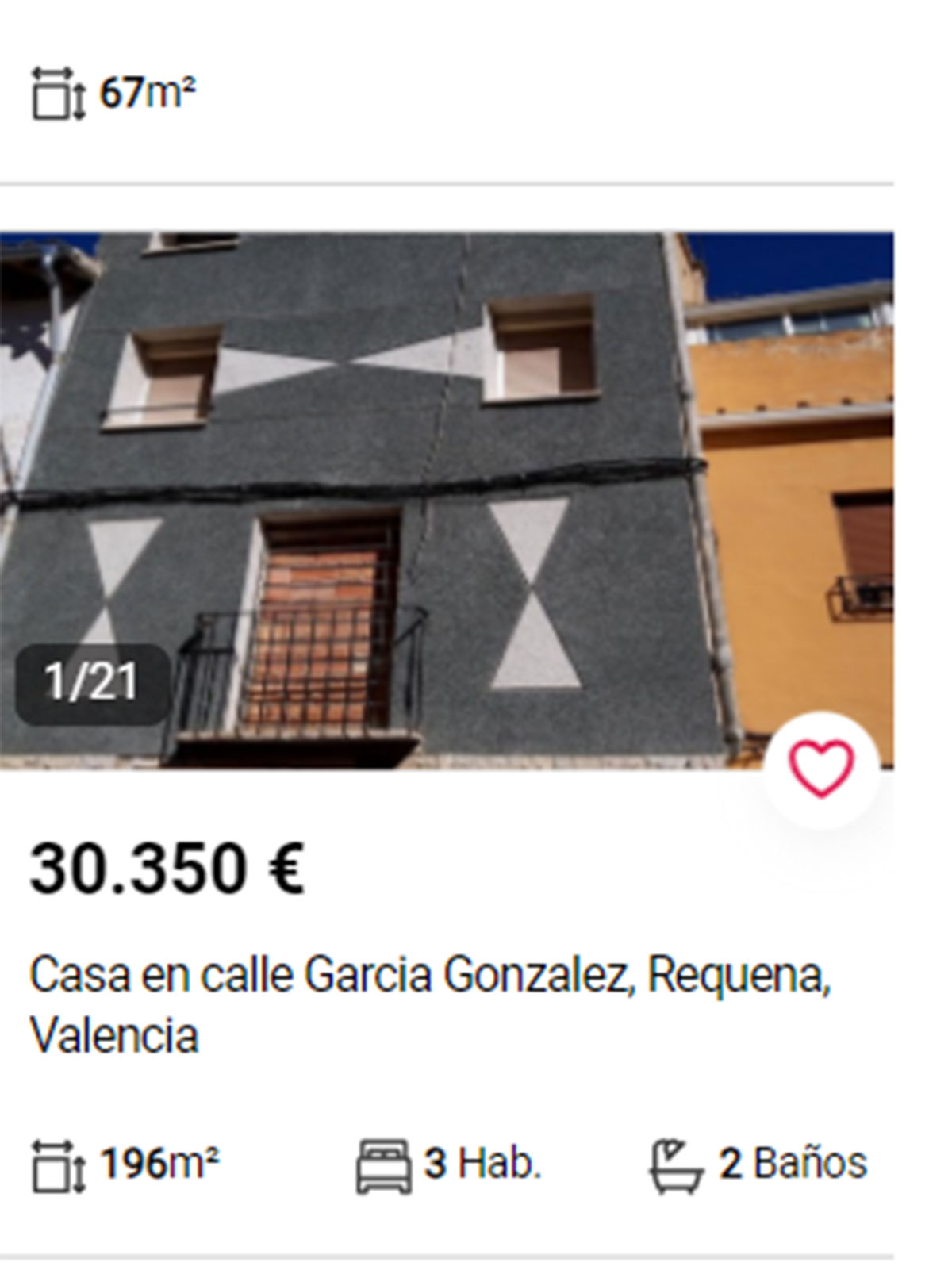 Piso en Valencia por 30.000 euros