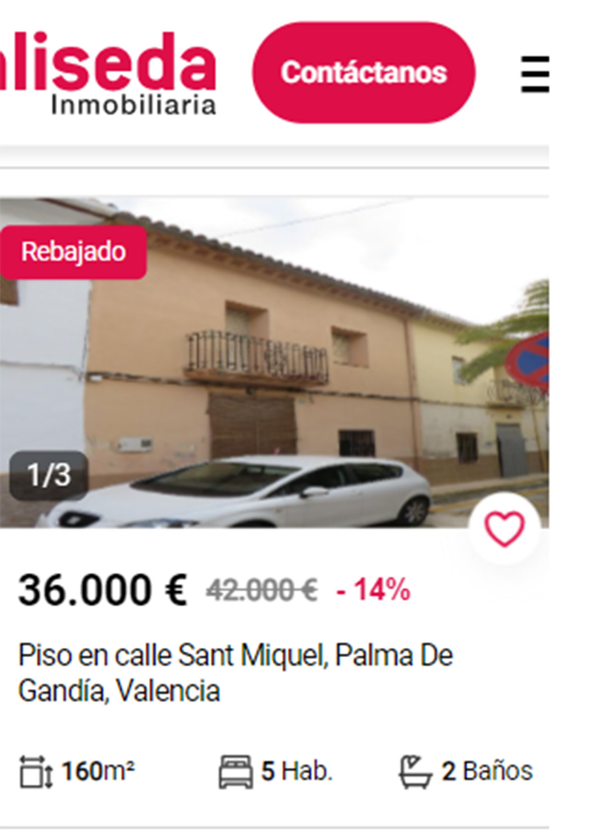 Piso en Valencia por 36.000 euros