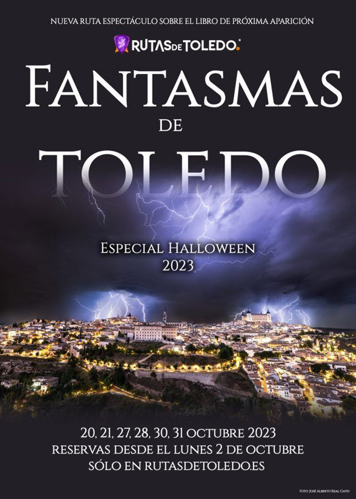Cartel ruta Fantasmas de Toledo