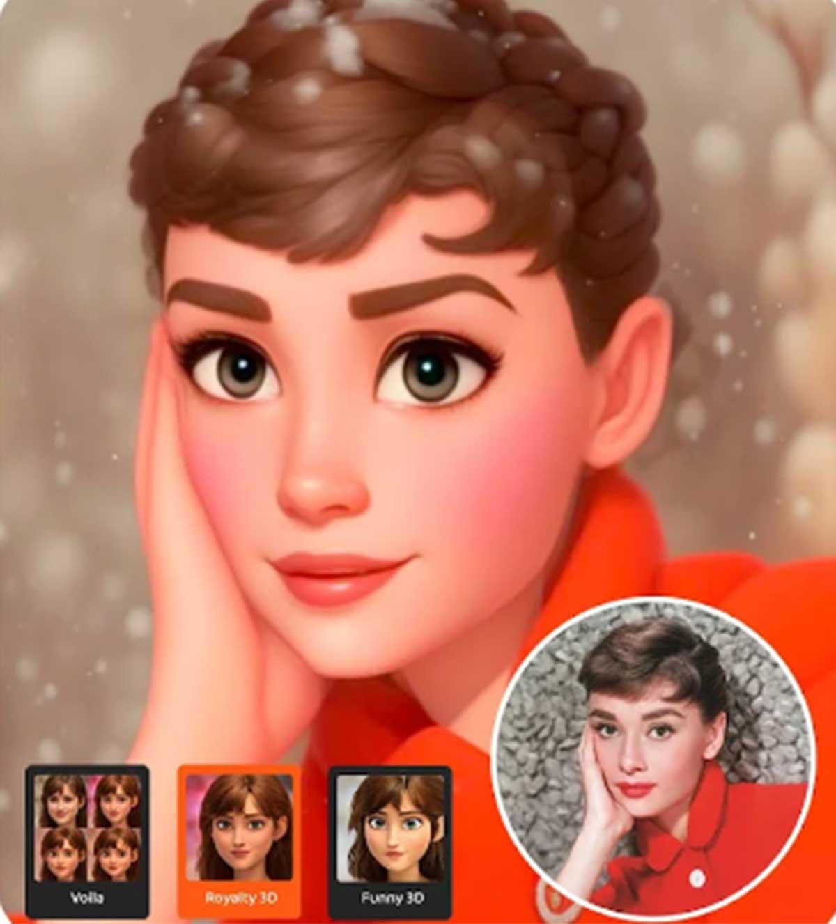 App Voilà AI Artist Disney.