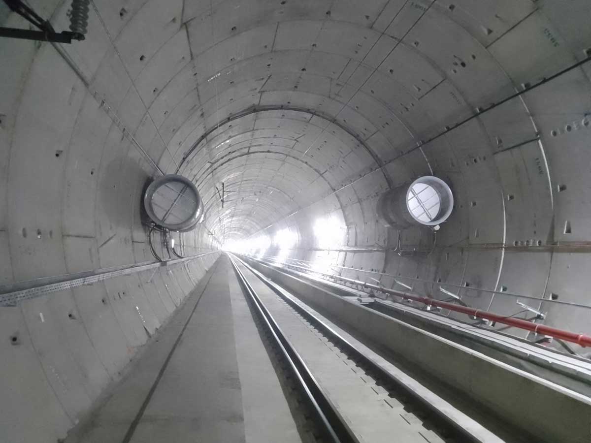 Nuevo túnel ferroviario de Pajares.