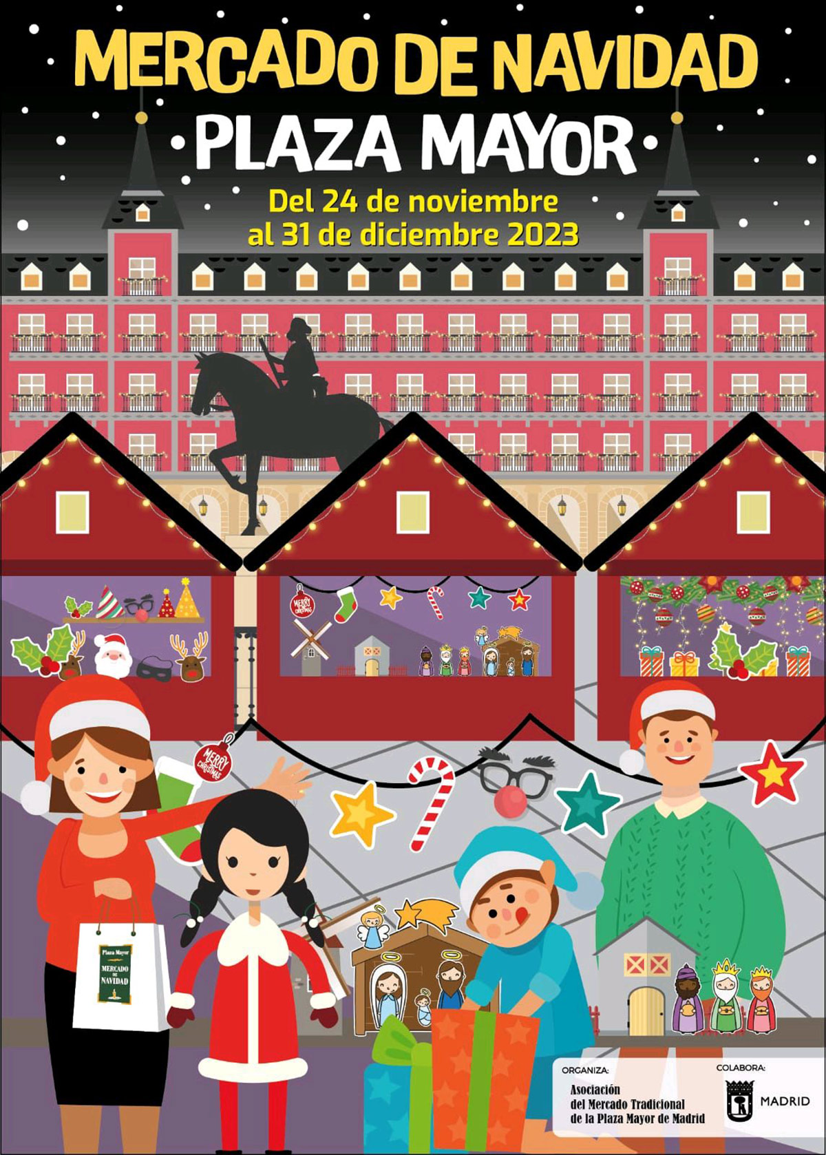 Cartel de Navidad de Madrid