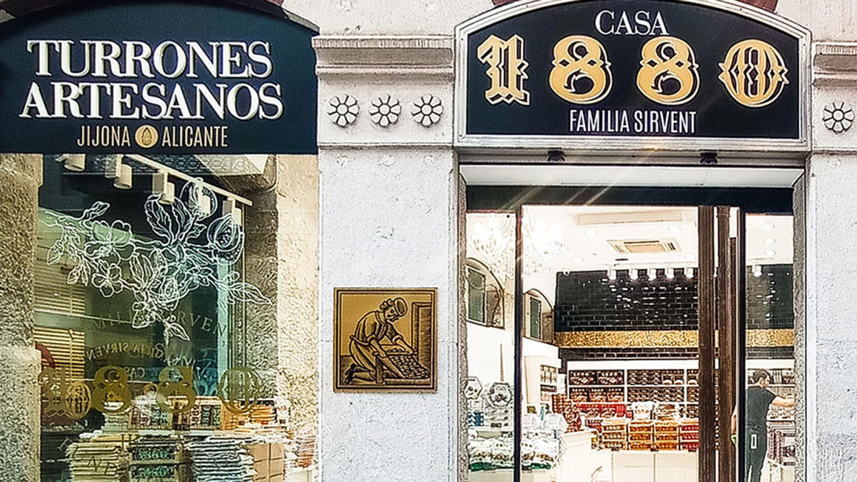 Fachada casa del turrón