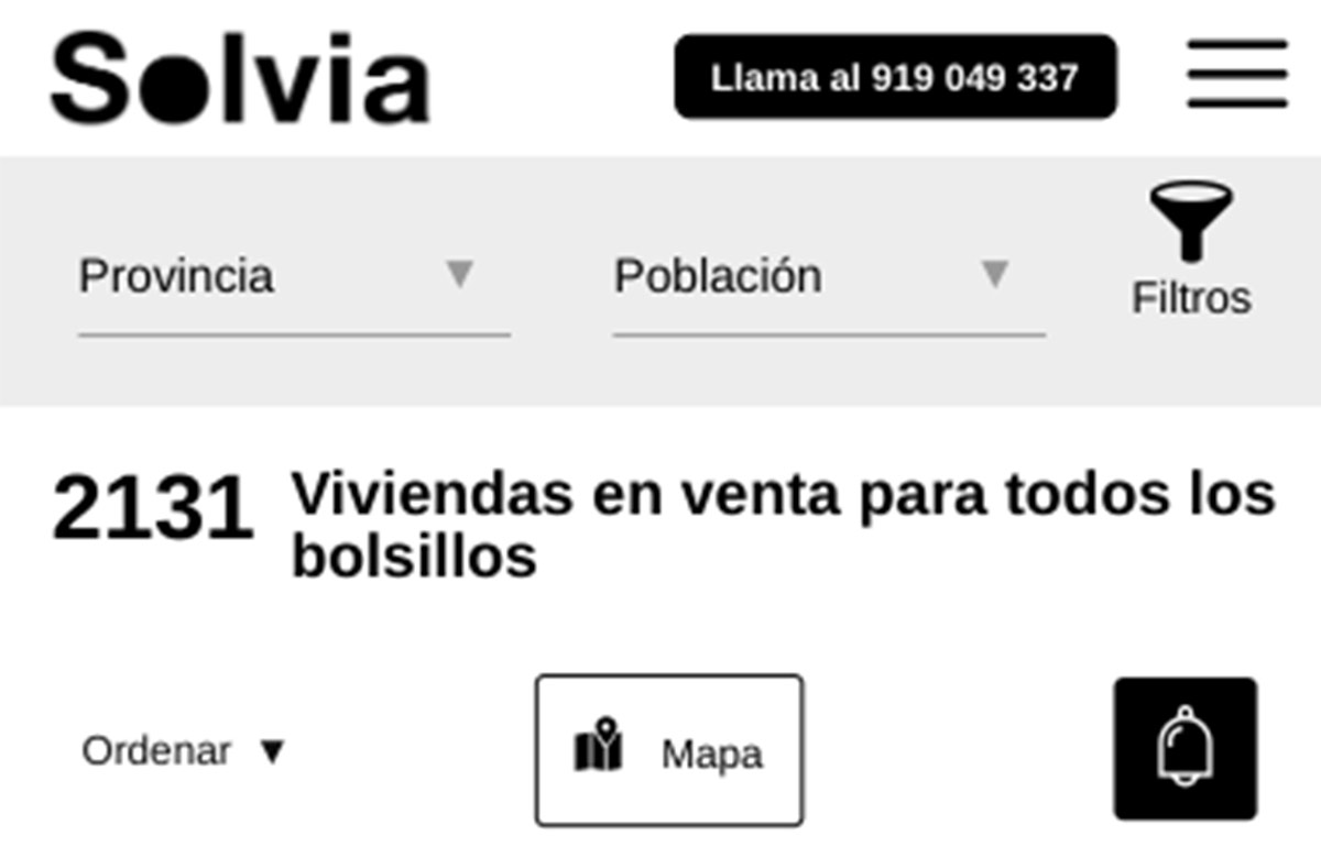 Catálogo de viviendas de Solvia para todos los bolsillos