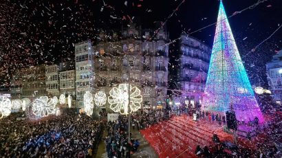 Encendido oficial de luces en Vigo