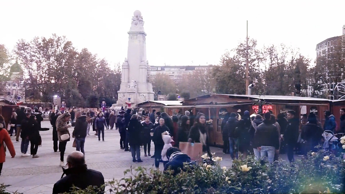 Puestos en La Navideña