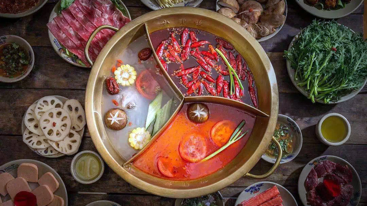 Tres sabores de hot pot