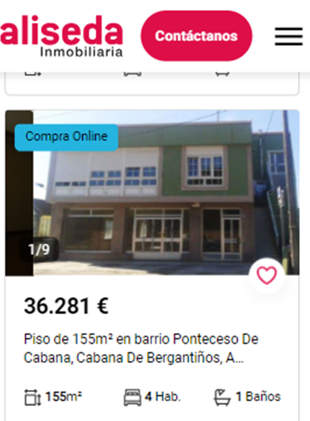 Piso en A Coruña por 36.200 euros