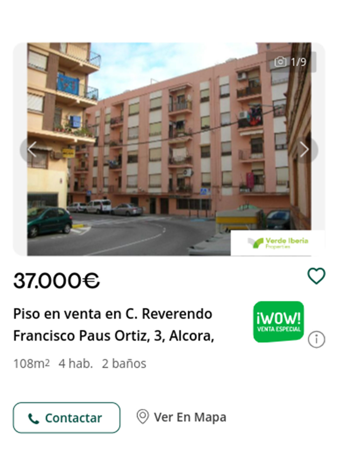 Piso con descuento por 37.000 euros