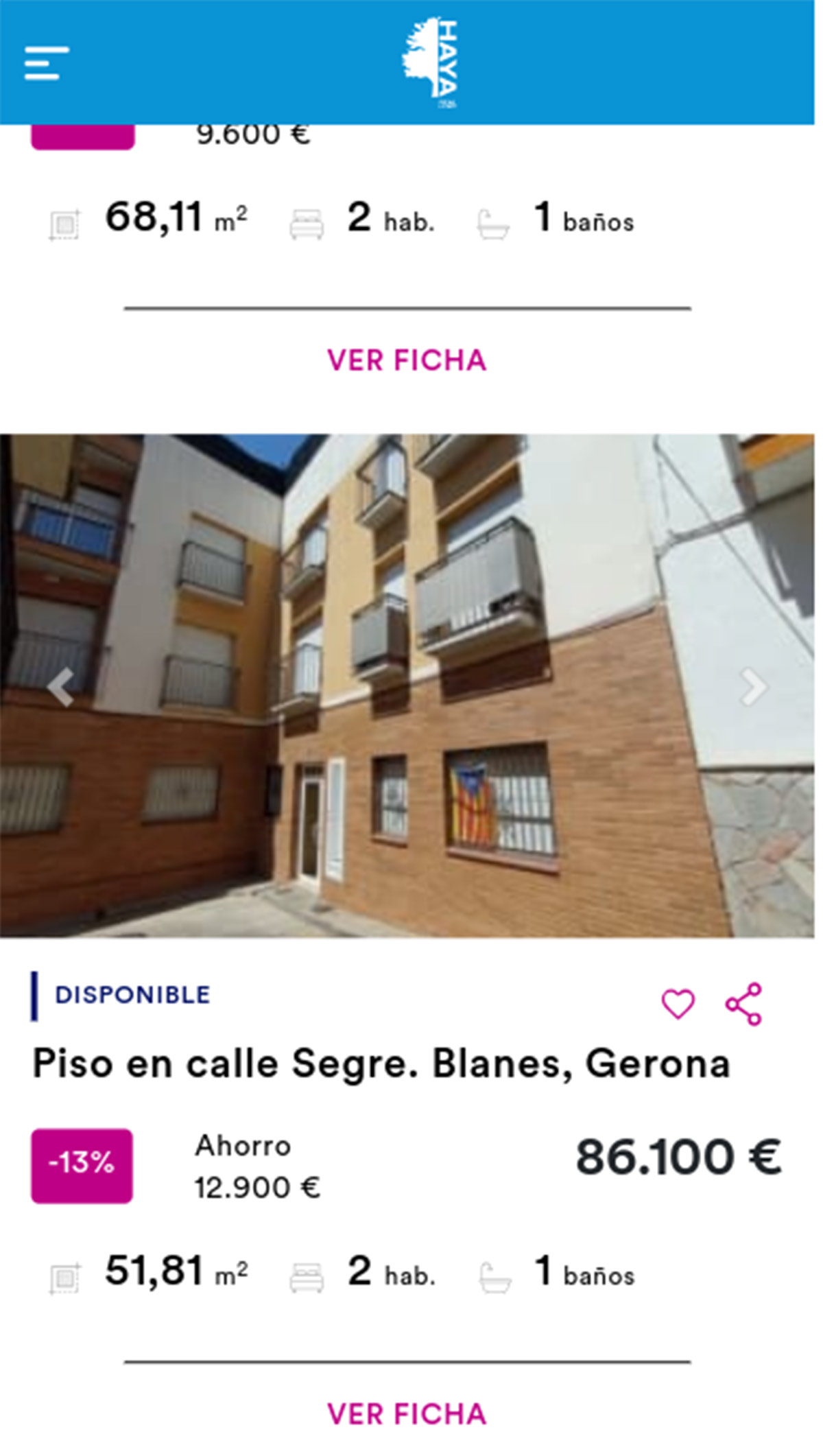 Piso de Haya por 86.100 euros