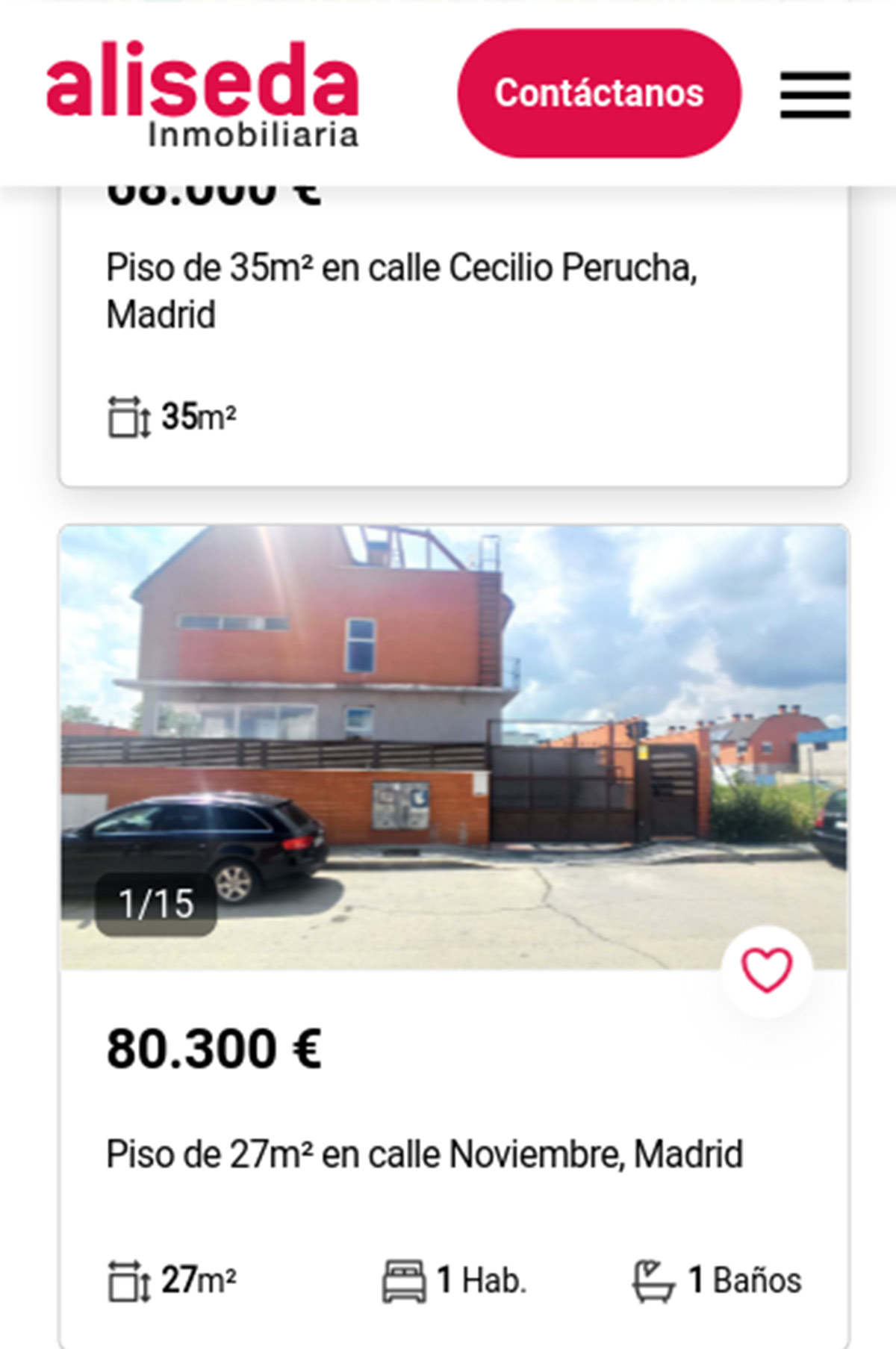 Piso en Madrid capital por 80.300 euros