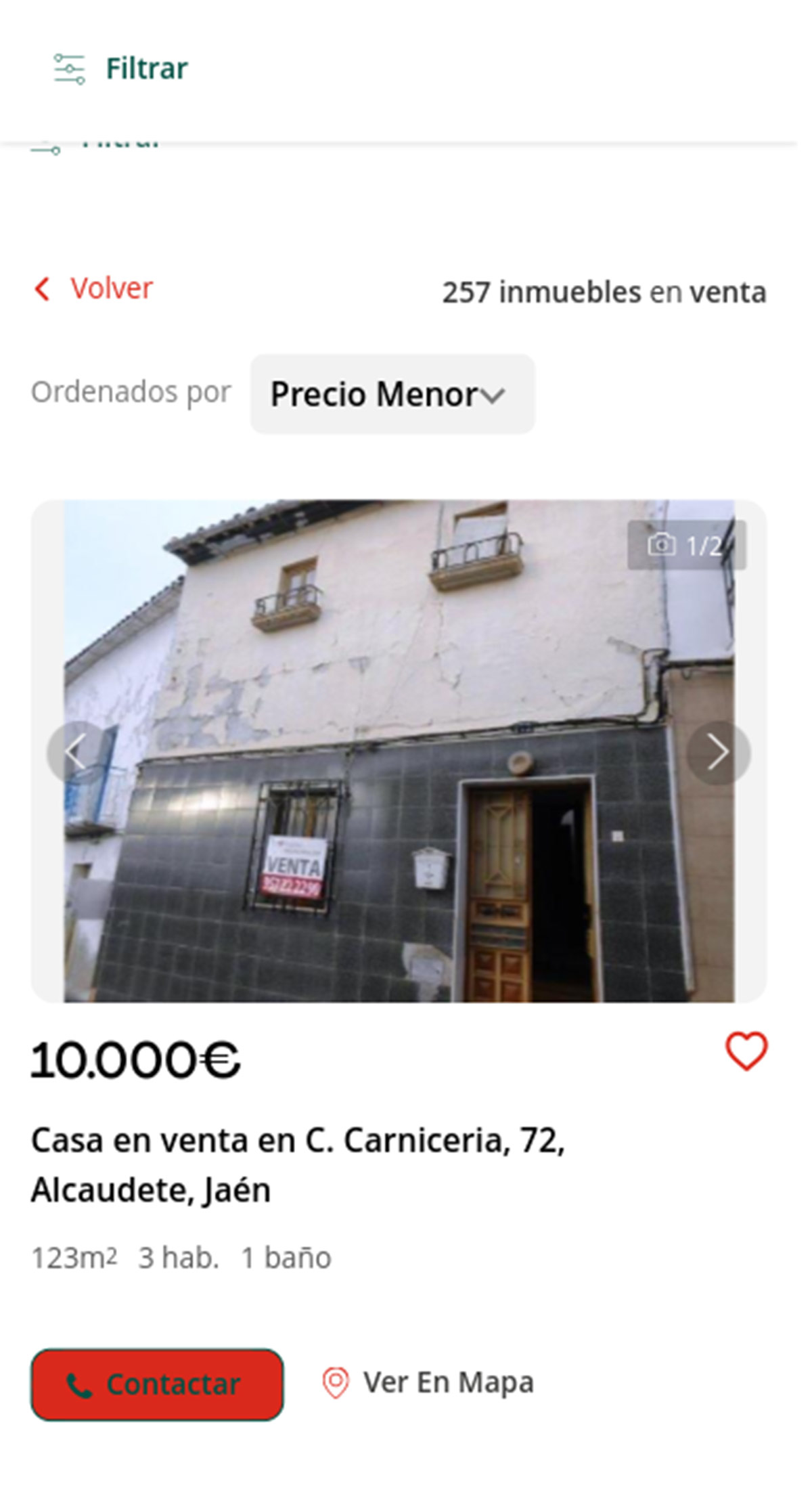 Piso de Cajasur a la venta por 10.000 euros
