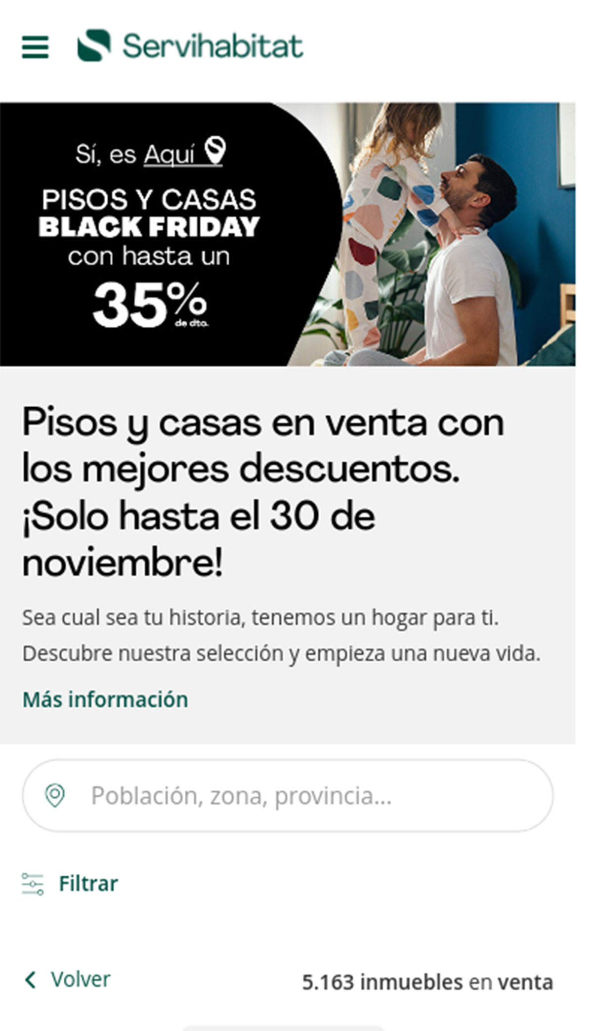 Catálogo de pisos con descuento Black Friday