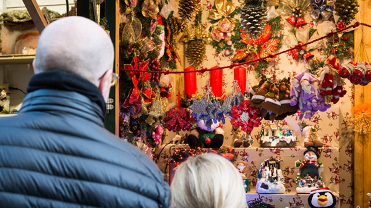 Puestos decoracion navidad