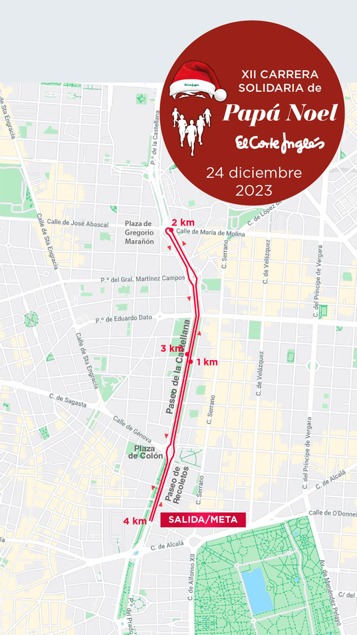 Recorrido Papá Noel
