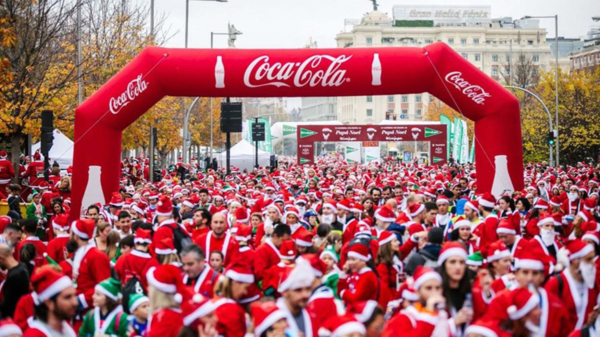 Multitud a la carrera