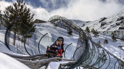 Trineo ruso en Sierra Nevada