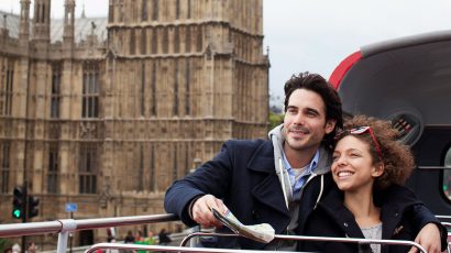 Turistas en Londres
