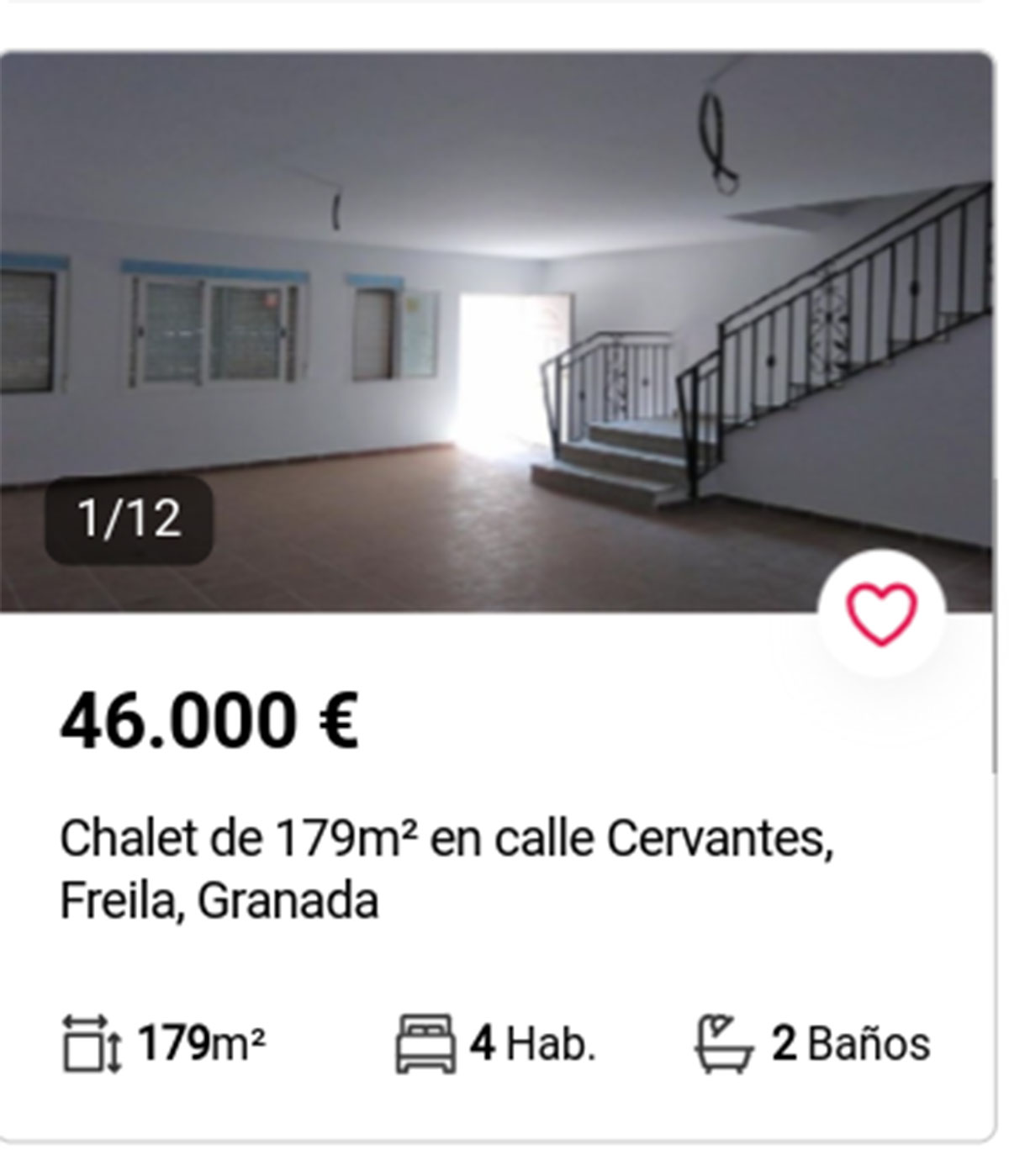 Casa a la venta en Aliseda por 46.000 euros