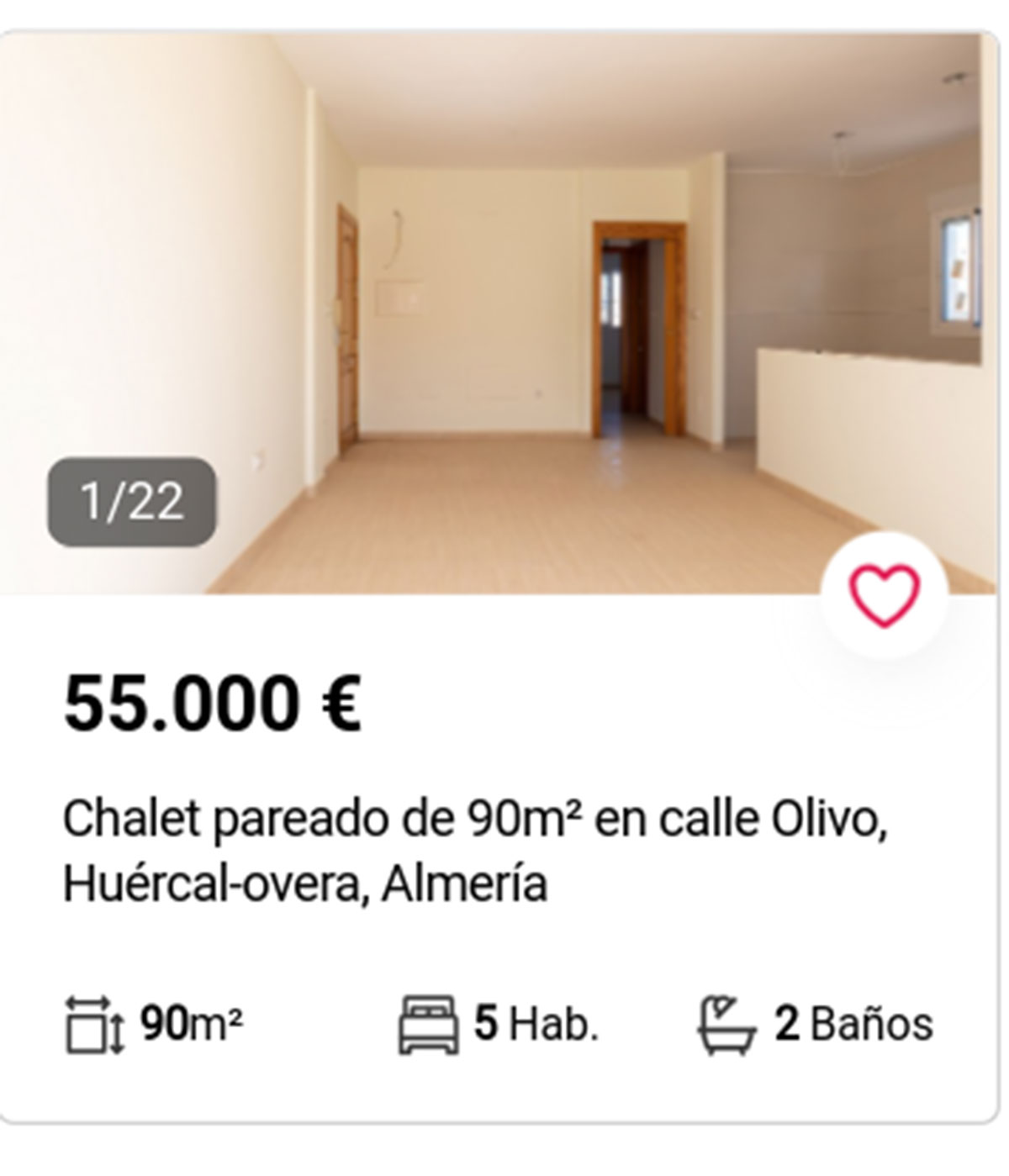 Casa a la venta en Aliseda por 55.000 euros