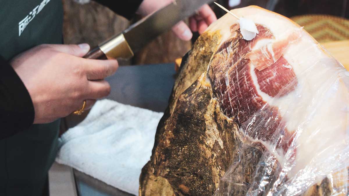 Cómo tapar un jamón para que no se seque