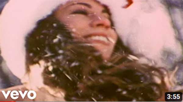 Videoclip de YouTube de Mariah Carey.