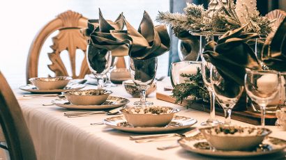 Decoración mesa Nochevieja