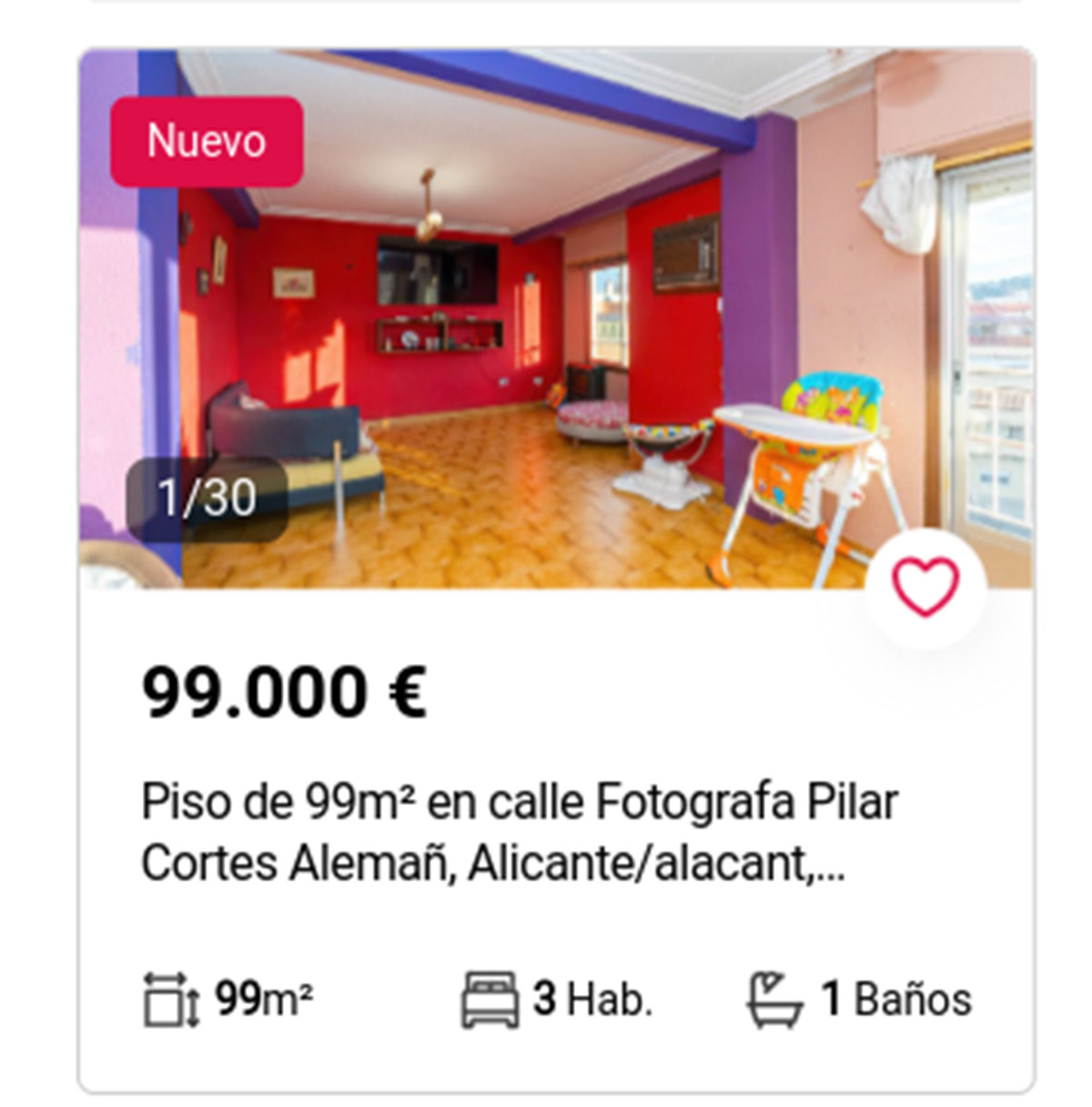 Piso a la venta en Aliseda por 99.000 euros