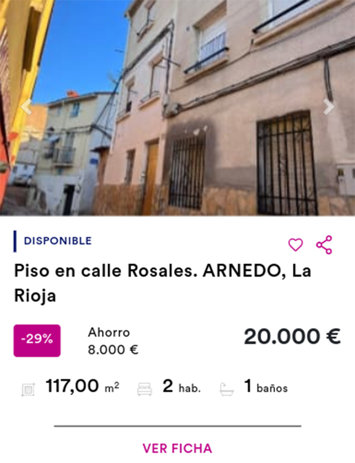Piso en Haya por 20.000 euros